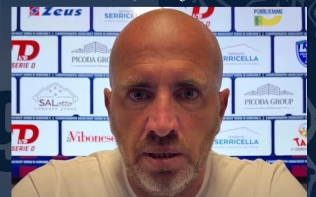 Reggina-Vibonese, Marra alla vigilia "Amaranto meritatamente primi, saranno determinati a cancellare i due ko"