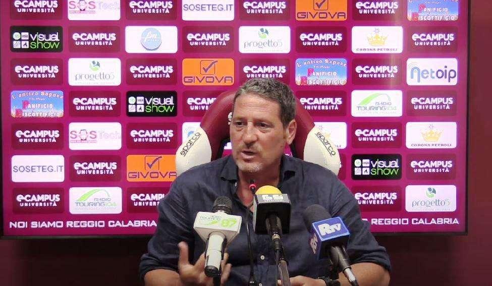 Sancataldese-Reggio Calabria, Trocini in sala stampa: "Ripresa importante, fondamentale la continuità di risultati"