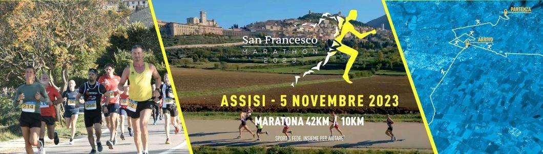 Ad Assisi domenica sarà il giorno della San Francesco Marathon! Sport, spiritualità e solidarietà