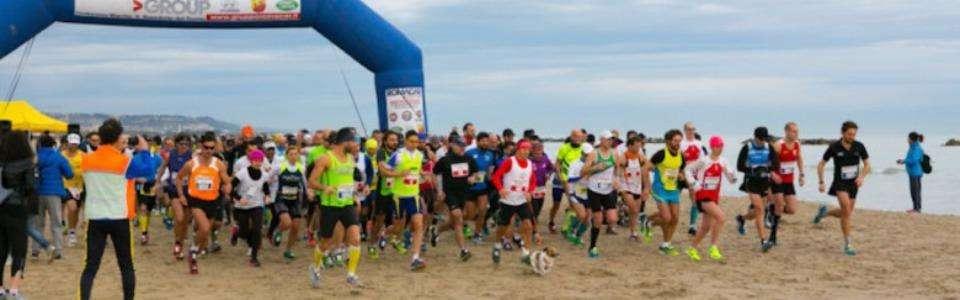 L'11 febbraio ci sarà la ventesima "Maratona sulla sabbia" a San Benedetto del Tronto