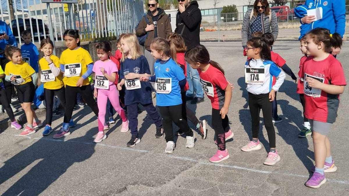 A Perugia i bambini in festa insieme agli adulti per il "Trofeo Circolo Dipendenti Perugina" e la "ChocoRun"