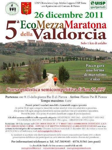Il Covid ha fatto saltare l'Ecomezza della Valdorcia: gara rinviata al primo maggio 2022