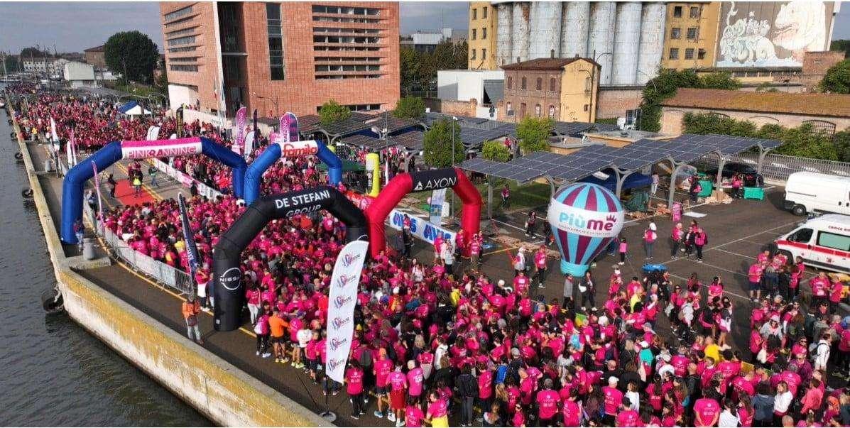 Ravenna dice in massa "no" alla violenza di genere con la "Pink RAnning 2025": battuto il record di partecipanti