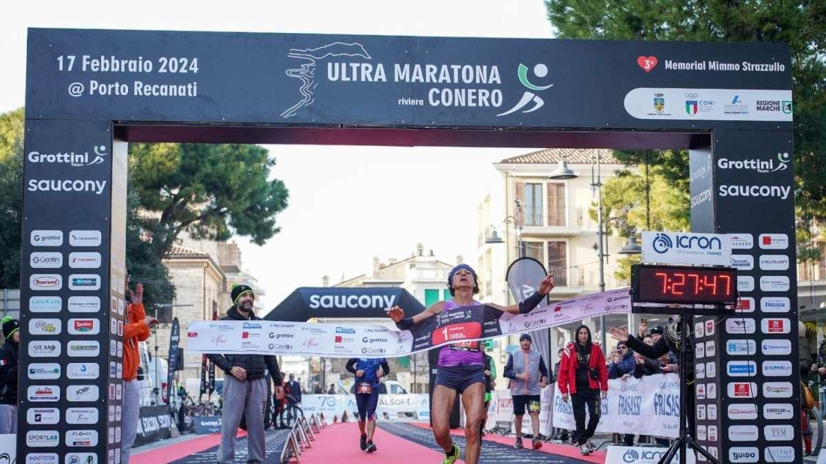 Successo per l'Ultramaratona del Conero: la bella idea di gara stimola la partecipazione dei podisti 