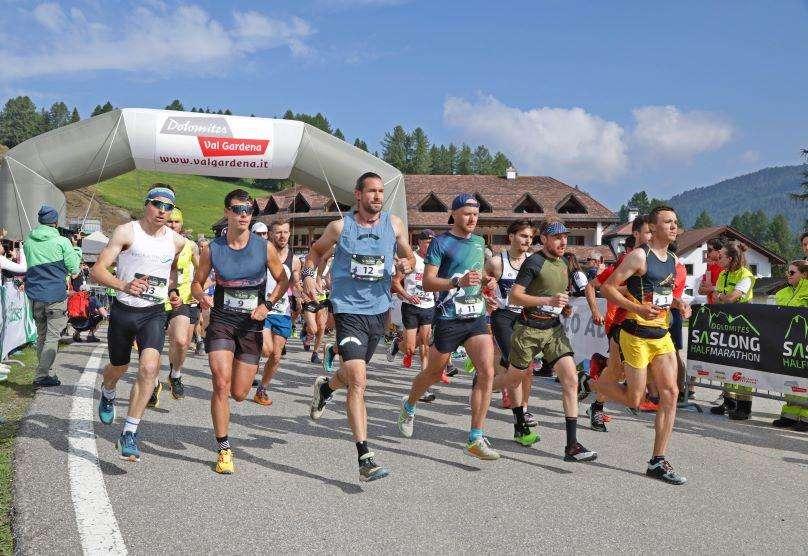 L’8 giugno si corre la Dolomites Saslong Half Marathon attraversando Trentino e Alto Adige