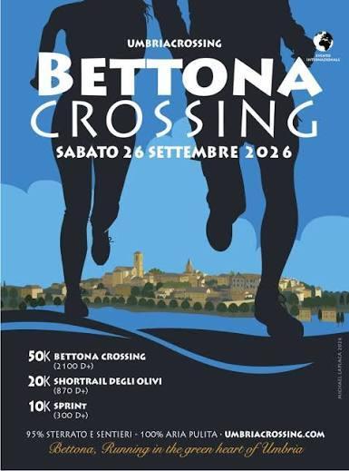 L'Umbria patria del trail: si corre questo sabato 26 il "Bettona Crossing" sulle distanze di 50, 20 e 10 km