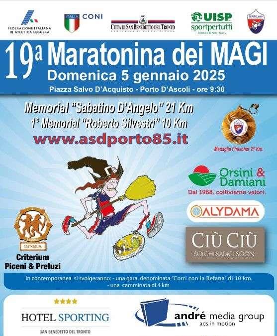 Ecco la Maratonina dei Magi: una domenica di corsa tra Porto d’Ascoli e San Benedetto del Tronto