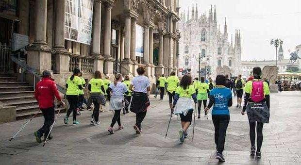Tanti gli appassionati protagonisti allo "Walking Day" a Milano