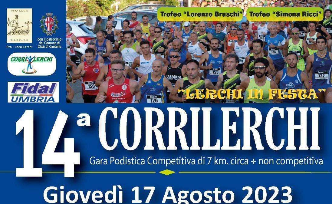 Domani in Umbria c'è la "Corrilerchi", una classica dell'estate del podismo di 7 km