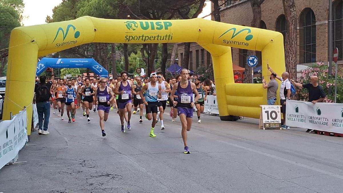 Successo per la prima "Notturna Città di Pescara" disputata in memoria di Adelchi Miani