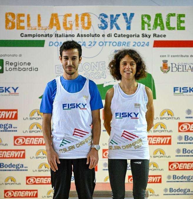 A Bellagio (CO) è andato in scena lo spettacolo della Sky Race e dell'Half Sky Race