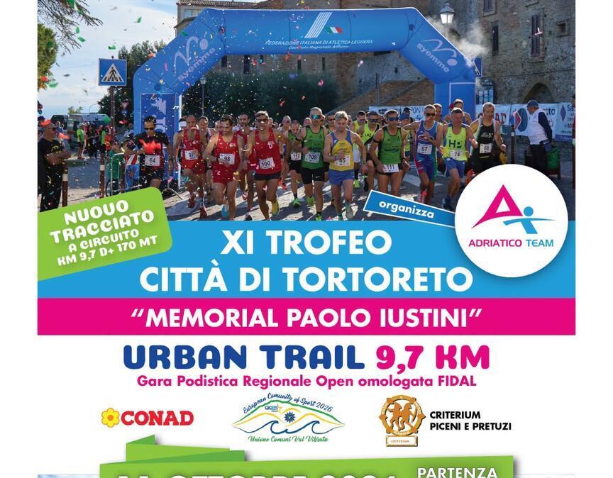 Questa domenica si corre a Tortoreto (TE) il "Trofeo Città di Tortoreto – Memorial Paolo Iustini"