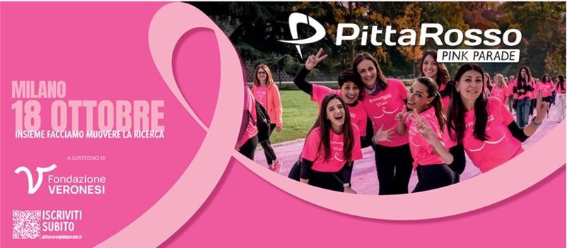 Il 18 ottobre torna la PittaRosso Pink Parade: appuntamento non solo a Milano