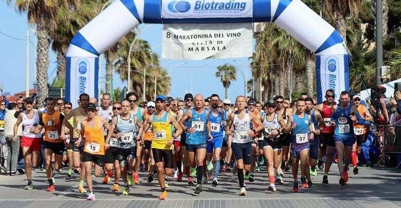 Il 28 aprile a Marsala ci sarà la nona "Maratonina del Vino": si parte davanti al Monumento dei Mille