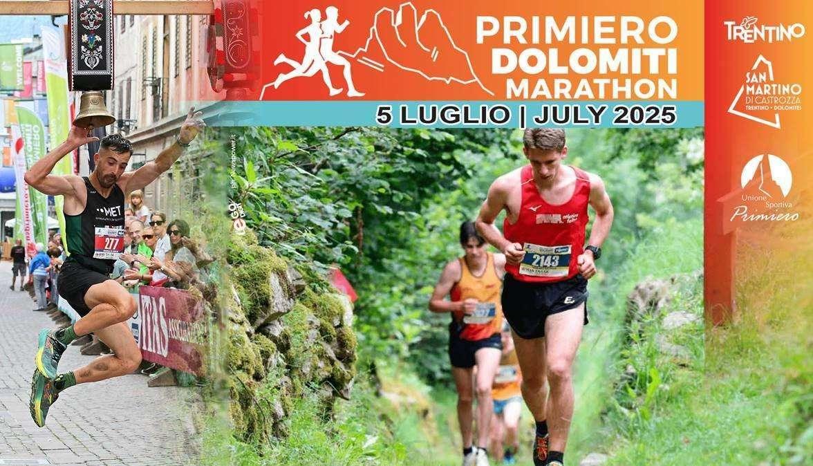 Il 5 luglio 2025 si correrà la Primiero Dolomiti Marathon, il trail all'ombra delle Pale di San Martino