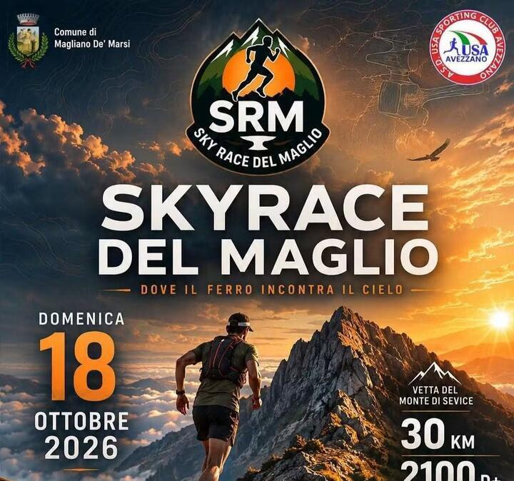A Magliano de' Marsi (AQ) è la domenica della seconda edizione della Skyrace del Maglio