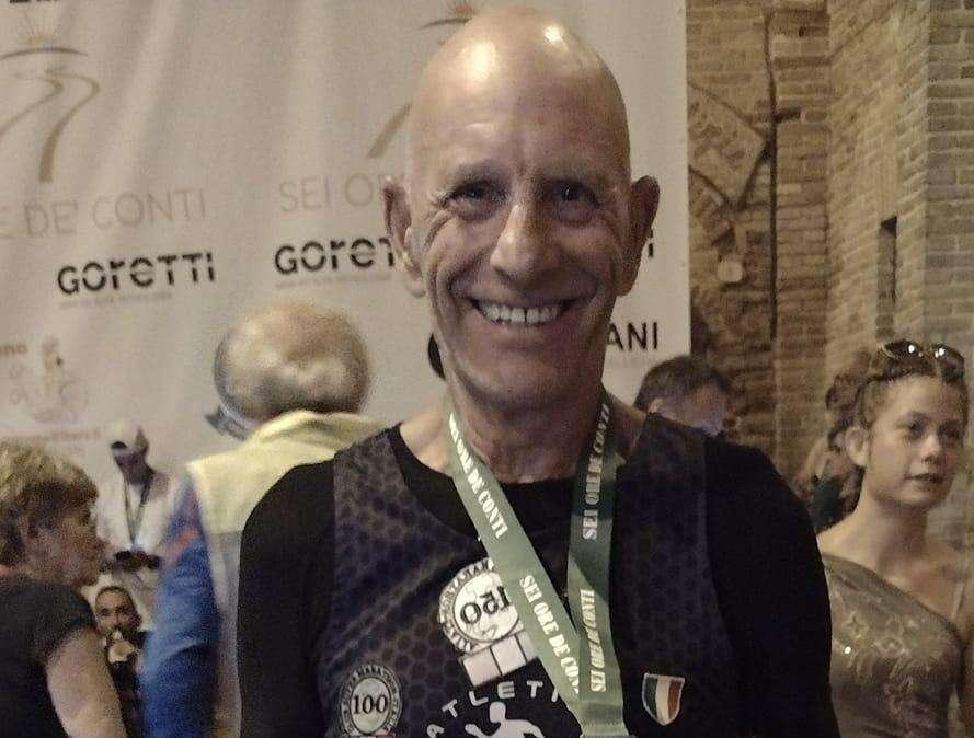 L'umbro Giacomo Grillo taglia il traguardo delle 150 maratone e ultra! Un eroe del podismo nazionale!
