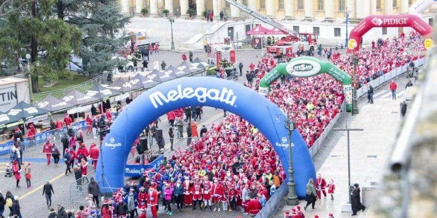 Erano in 4mila alla Verona Christmas Run! Tutti di corsa per beneficenza