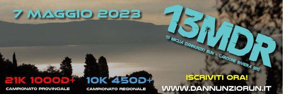Grande attesa per la D'Annunzio Run di domenica 7 maggio al Lago di Garda