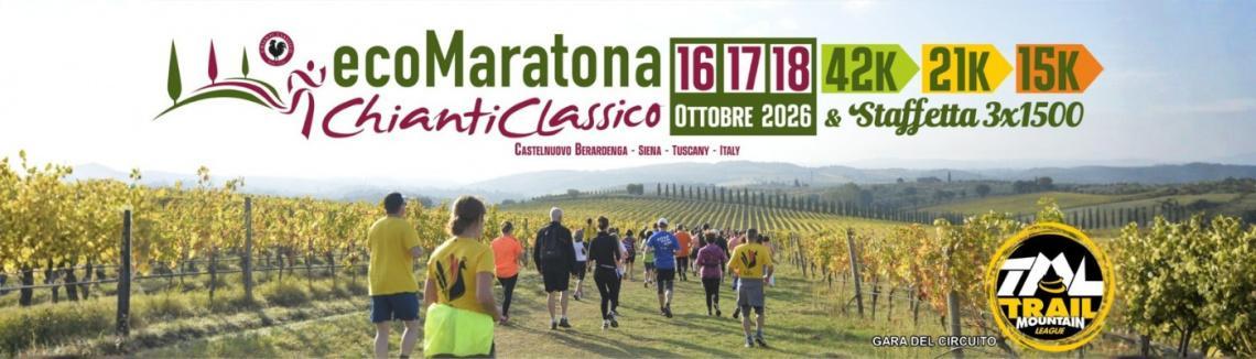 Il 18 ottobre torna l' EcoMaratona del Chianti Classico: appuntamento a Castelnuovo Berardenga