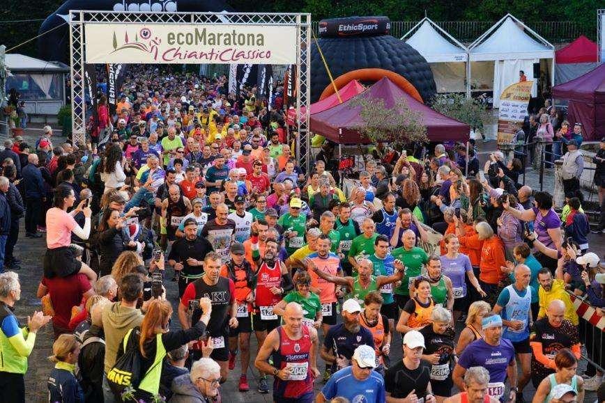 Quasi 3mila a Castelnuovo Berardenga (SI) per l'EcoMaratona del Chianti Classico: divertimento ed emozioni!
