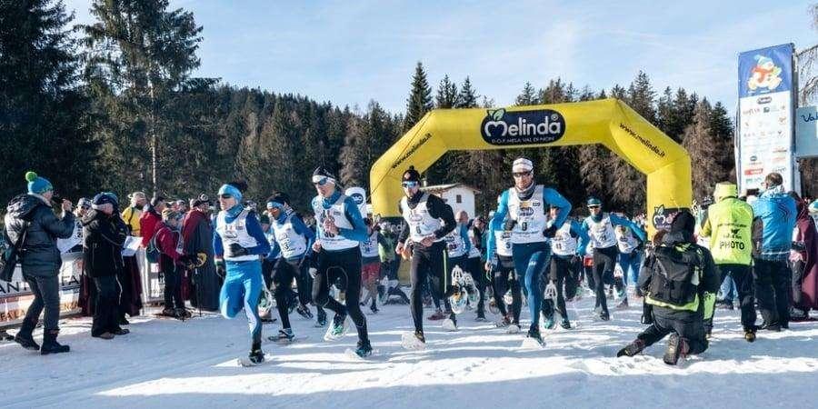 In Trentino vittorie di Bono Alberto Vender e Balcells Serra nella tradizionale Ciaspolada 