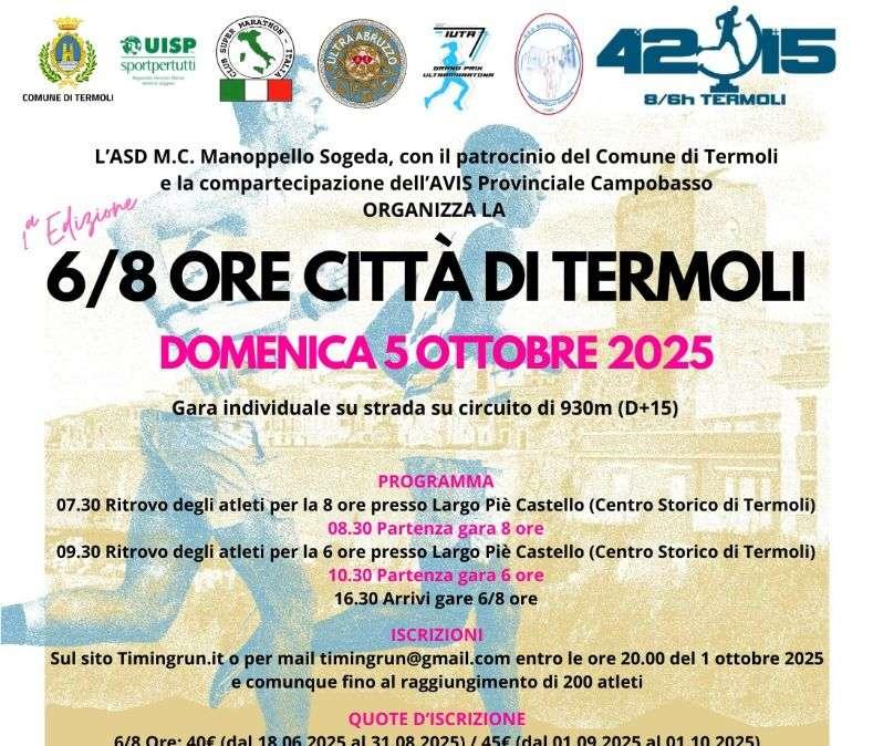 Tutto pronto per la 6 e 8 ore di Termoli (CB): è la prima edizione di una gara che promette emozioni
