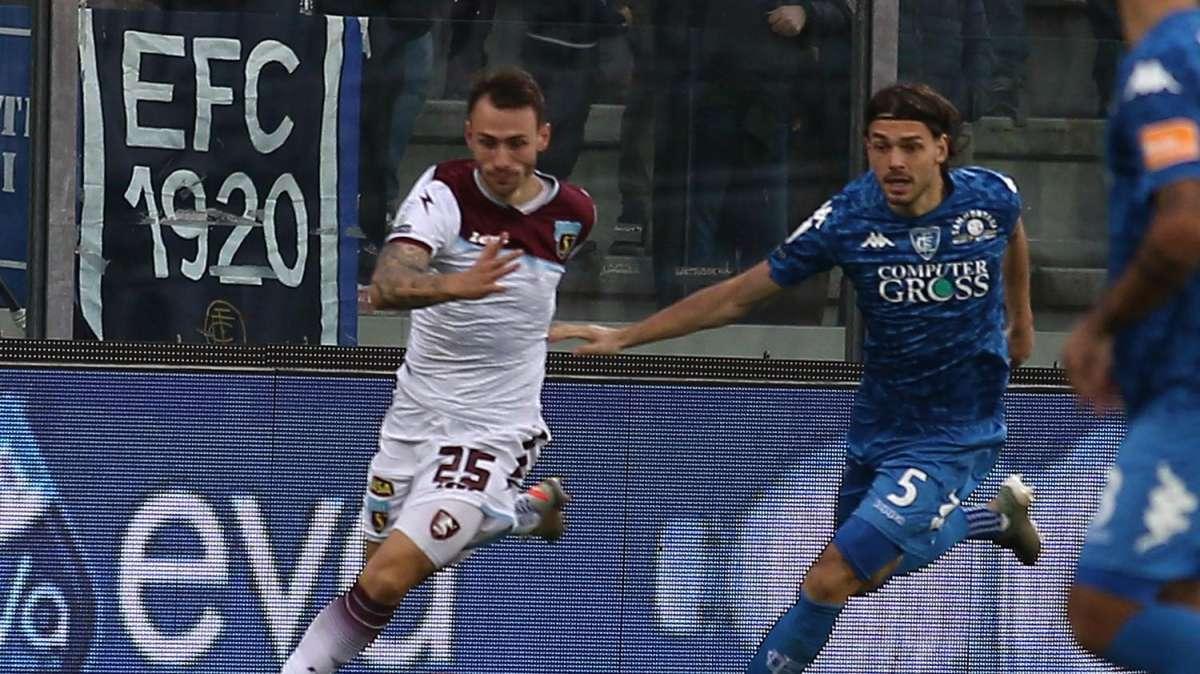 SALERNITANA: ufficiale, preso un difensore dell'Empoli 
