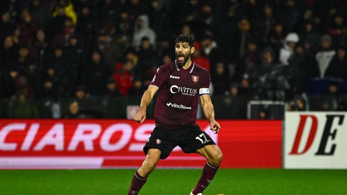 Salernitana, scalpita Fazio: può essere la novità per la gara con la Fiorentina