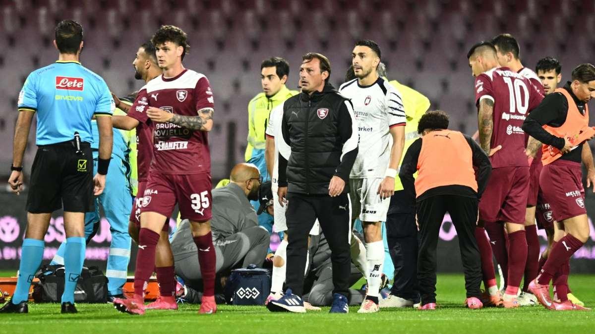 Salernitana, la strana serata di Villa: dal premio all'ospedale