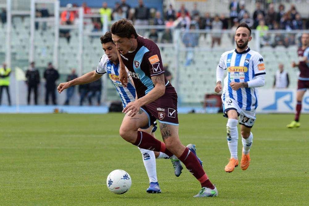 PESCARA-SALERNITANA 1-2: ottima partita degli uomini di Ventura