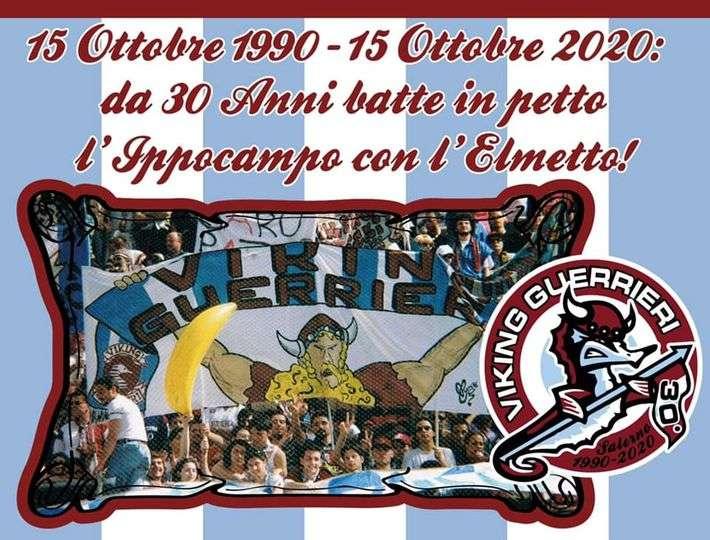 ULTRAS: i "Viking Guerrieri" festeggiano i primi 30 anni