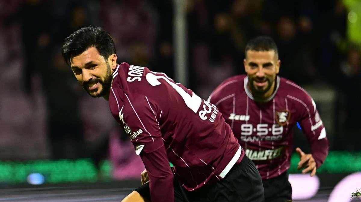 Salernitana: Soriano diventa capocannoniere, difesa in crescita
