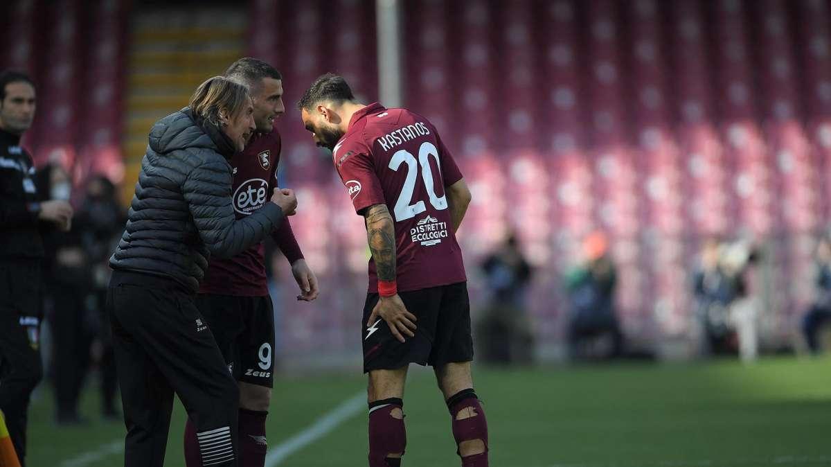 Salernitana, col ritorno di Kastanos un’opzione in più a centrocampo