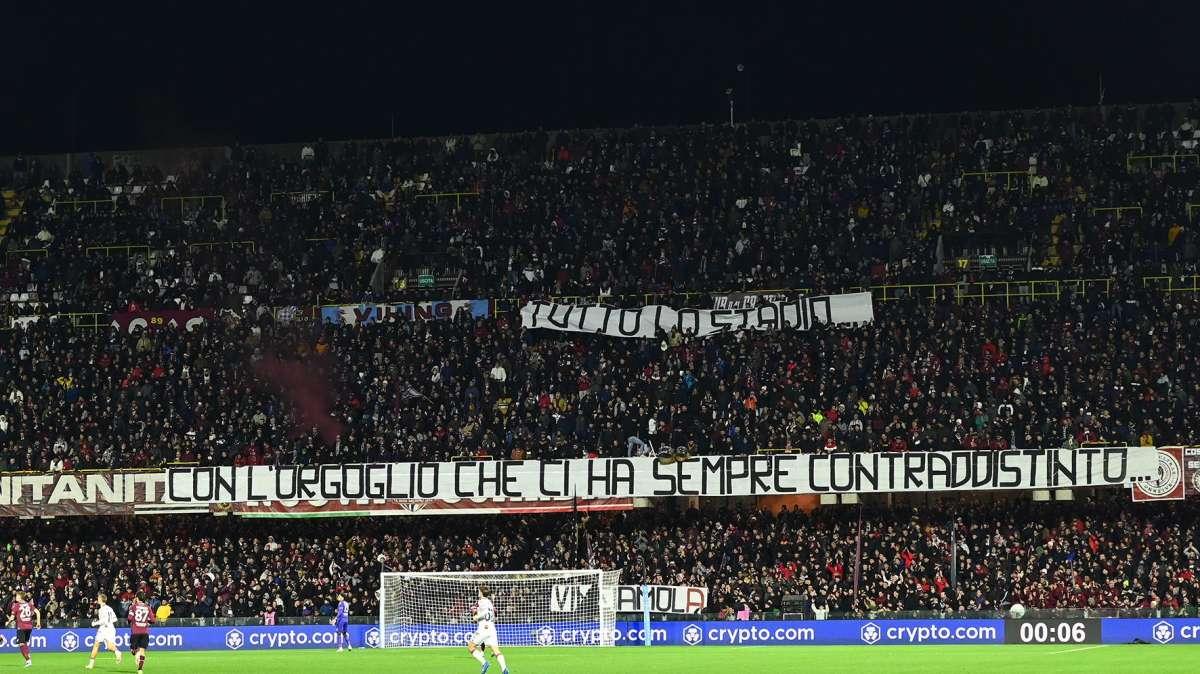 Salernitana, vincono sempre e solo i tifosi