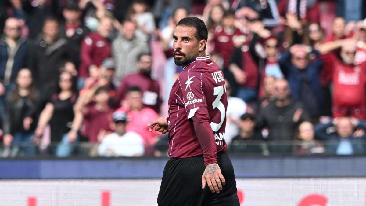 Salernitana, per Verde nulla di grave. Cittadella senza due titolari contro i campani