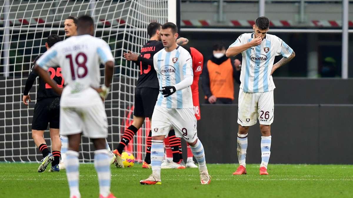 Salernitana: nessun miglioramento nelle ultime giornate, anzi...