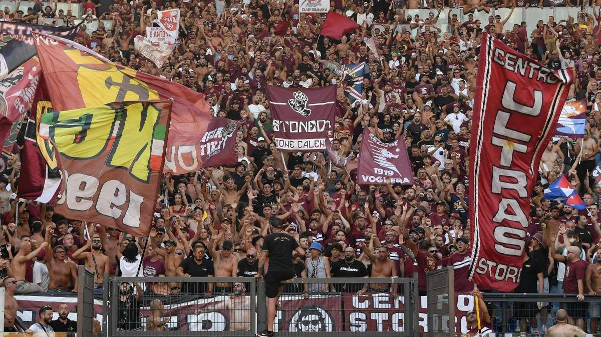 Salernitana, previsti tanti tifosi granata anche a Palermo