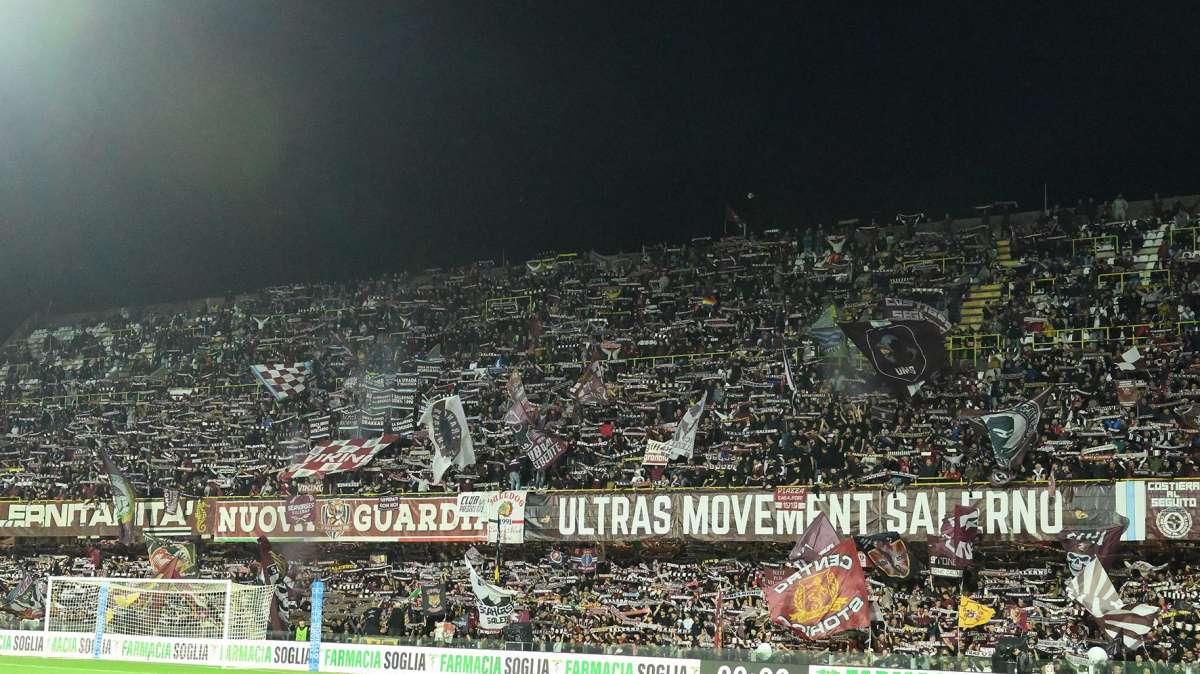 Tifoseria carica : "Arechi trainante, con la Casertana abbiamo visto una Salernitana forte"