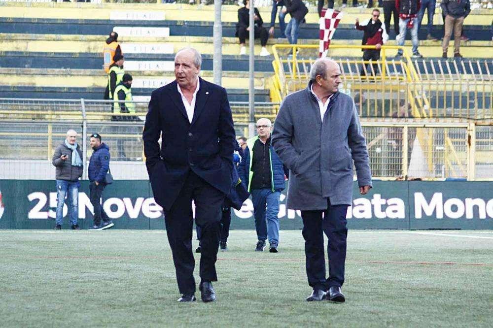SALERNITANA: amarezza al "Tombolato", contestati Lotito e Fabiani