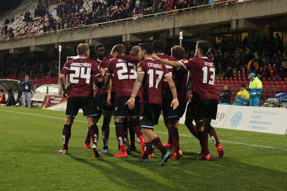 SALERNITANA: i convocati di mister Ventura per la sfida col Crotone