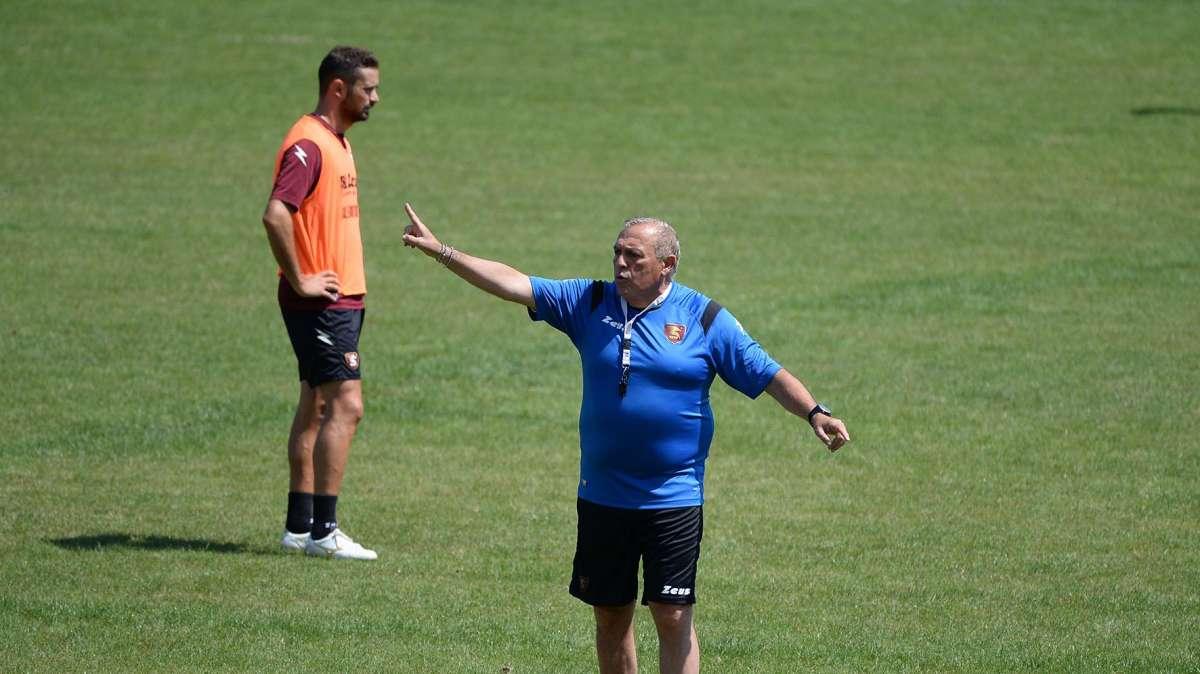 Salernitana, sta per terminare un ritiro intenso agli ordini del sergente Castori