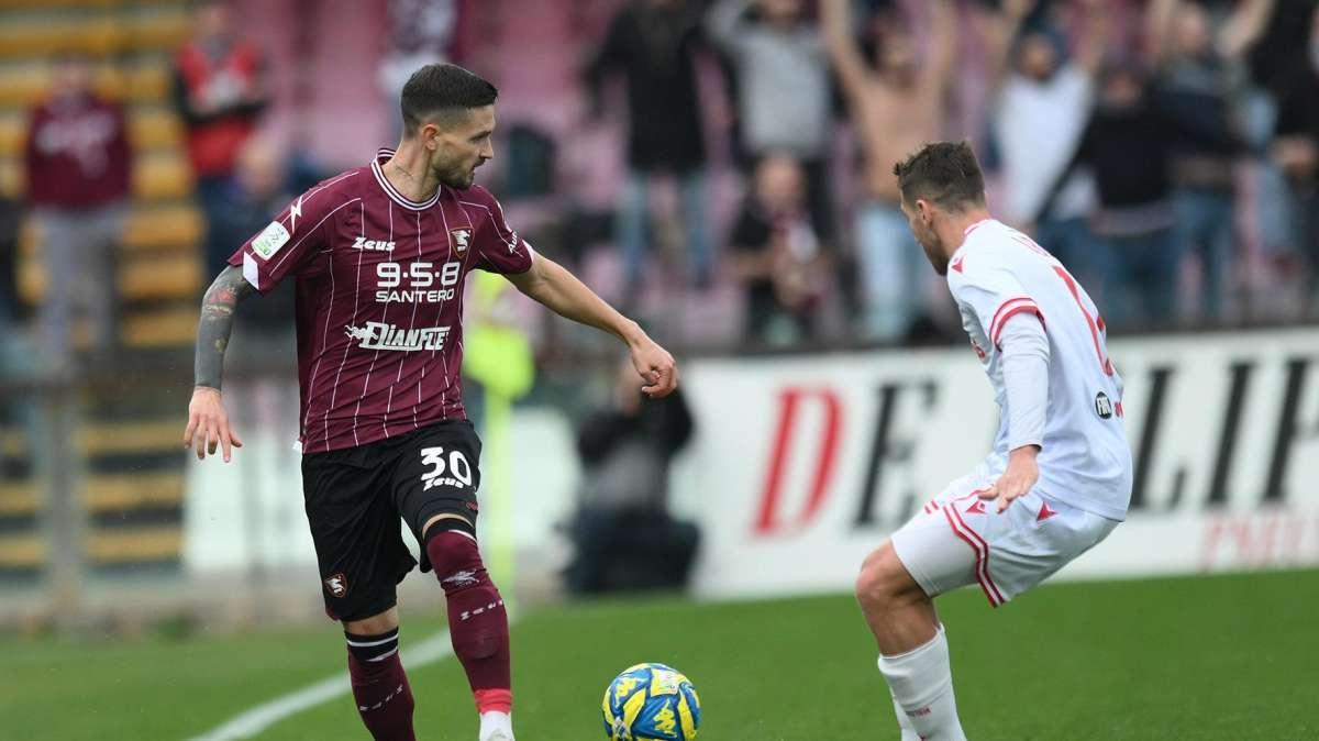 Salernitana, Breda ritrova i nazionali e spera in Caligara