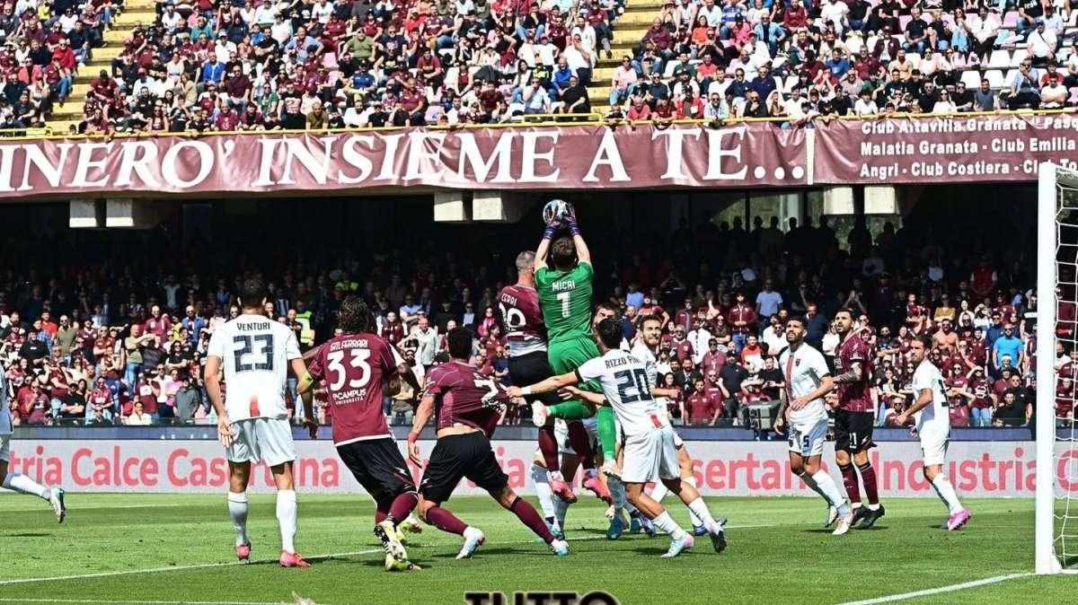 Salernitana-Cosenza, le foto del match