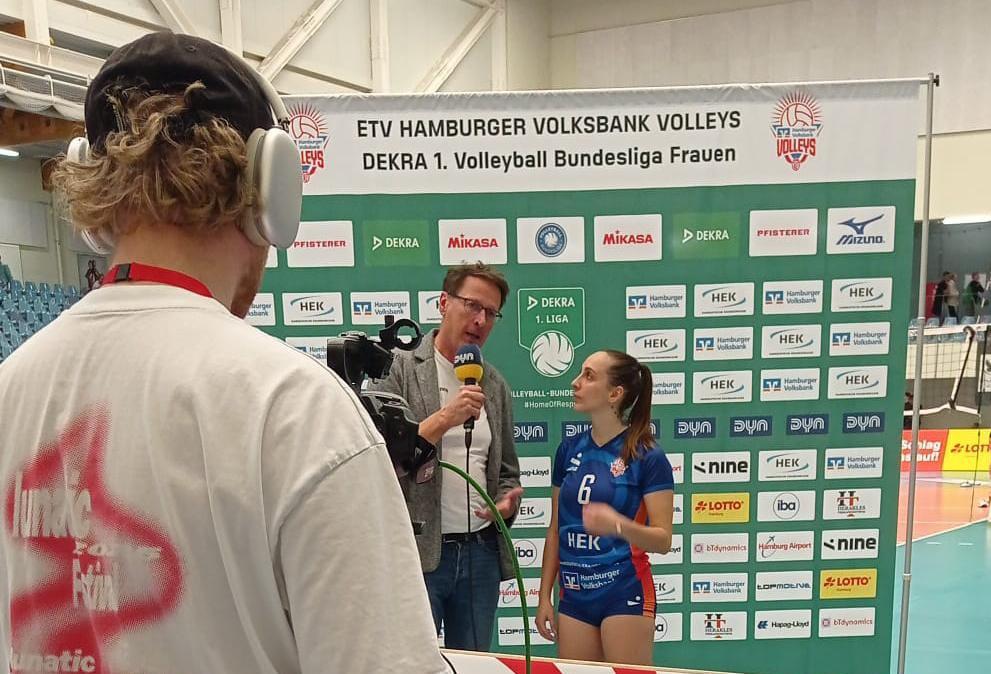 Francesca Galuppi, tre volte MVP in quattro partite  / Francesca Galuppi: Dreimal MVP in vier Spielen