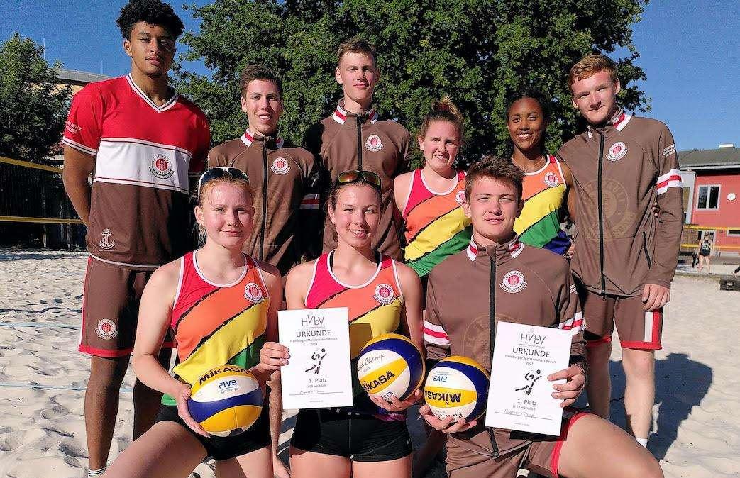 Sono giovani ma stanno crescendo: il gruppo sportivo del Beach Volley dei Pirati