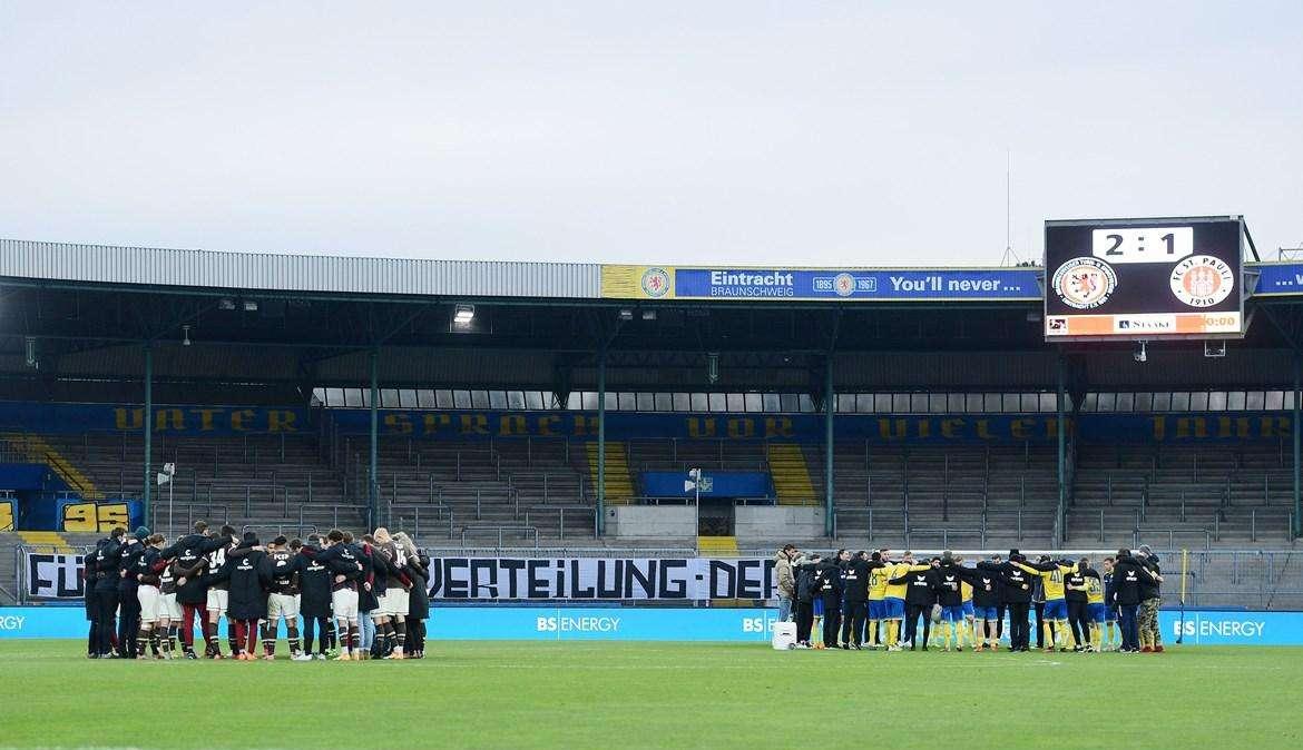Le squadre a fine partita