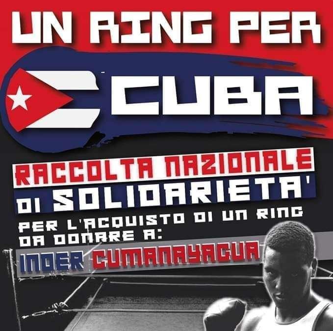 Un ring per Cuba: raccolta nazionale di solidarietà
