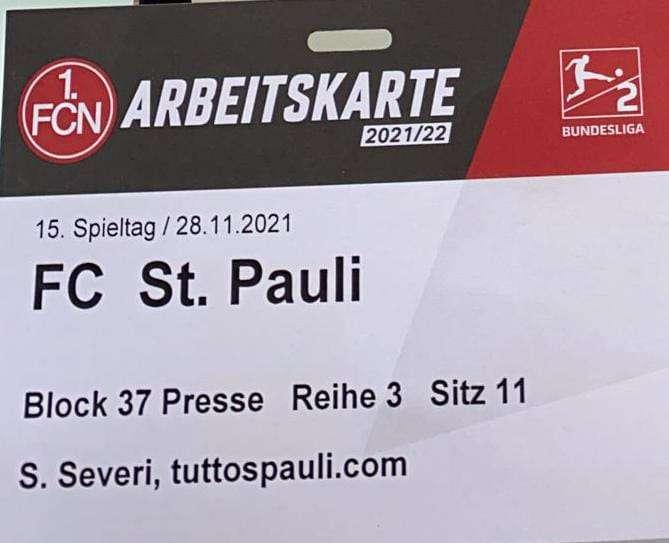 FINALE Norimberga-St Pauli 2-3: grandissima vittoria e di nuovo capolista!