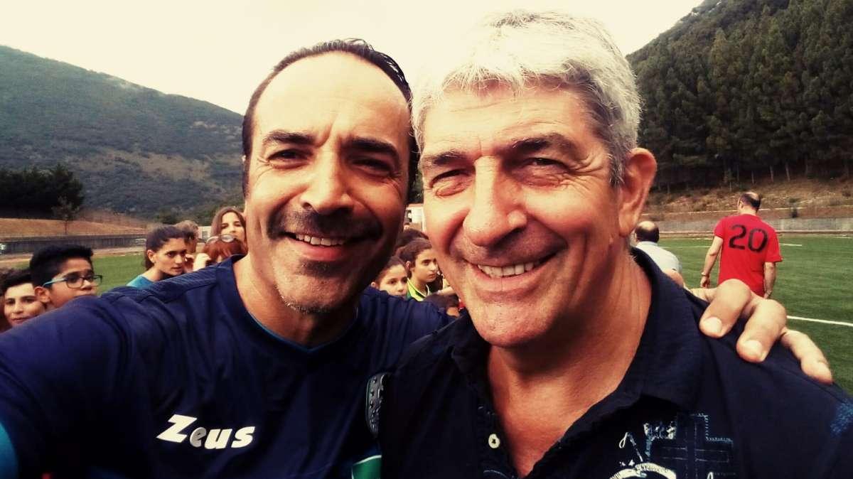 Alessio con Paolo Rossi
